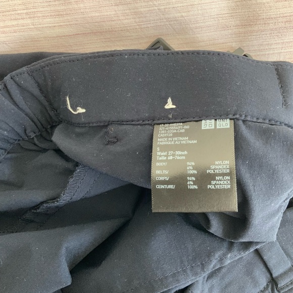Uniqlo Stretchy Chino Pants Navy Blue - Picture 9 of 9